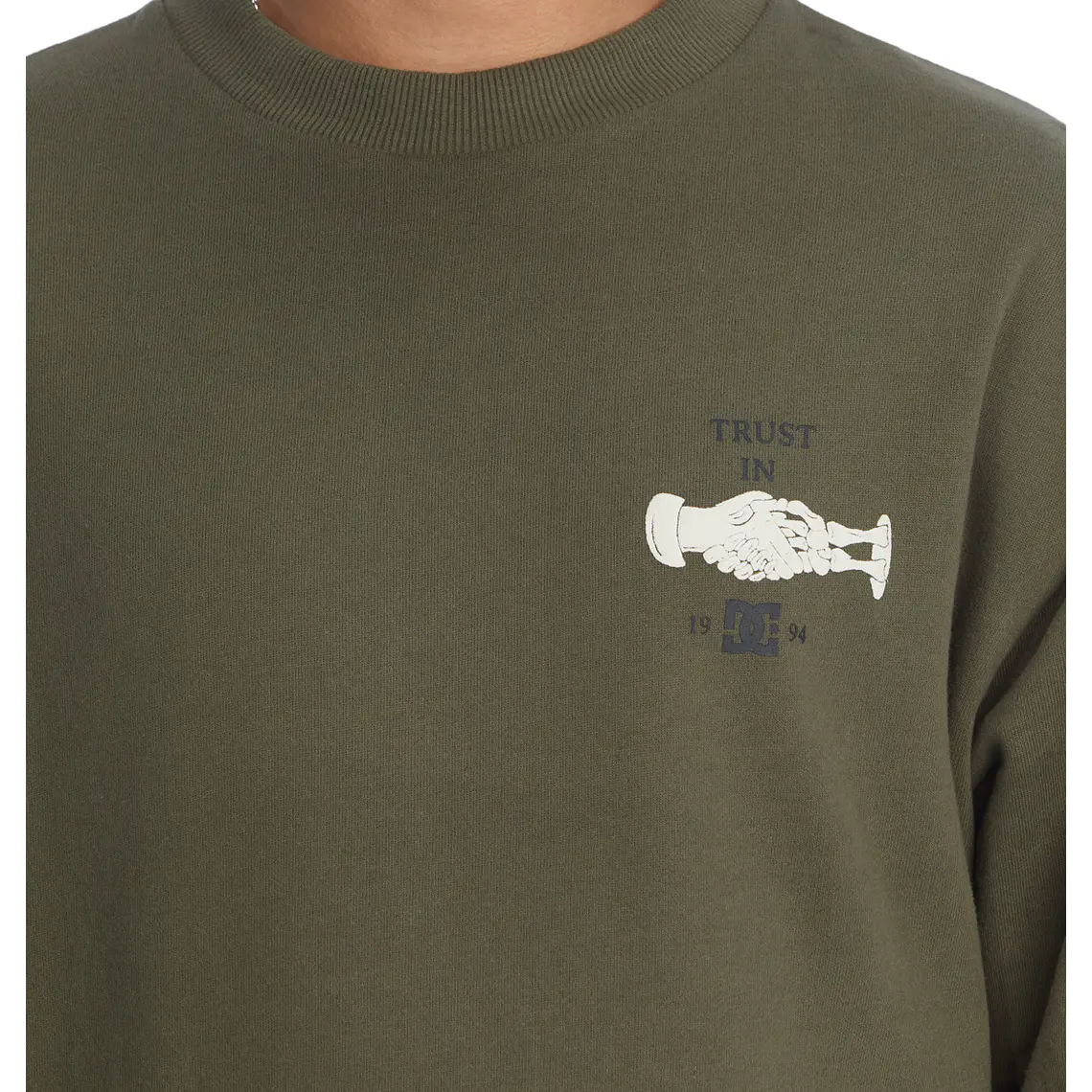 Sweat Crew DC Mens Trust Us Crew 3