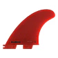 Quilha Fcs Ii Accelerator Neo Glass Medium Red - Thumbnail 2