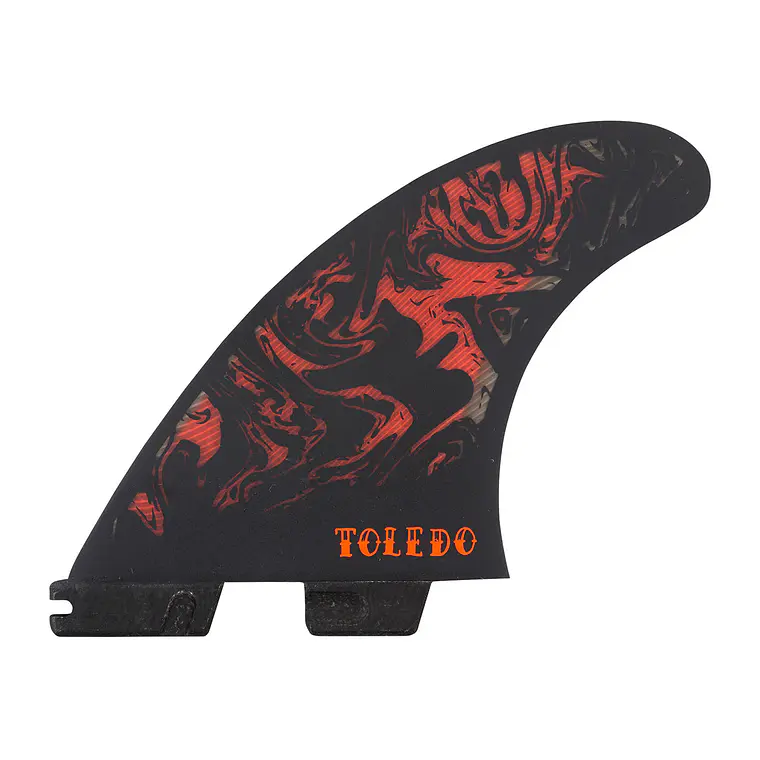 Quilha Fcs Ii Ft Pc Large Black/Red 2