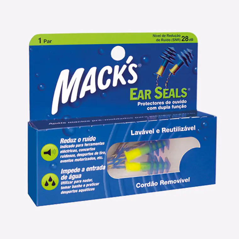 Tampoes Ouvidos Macks Earseal 1