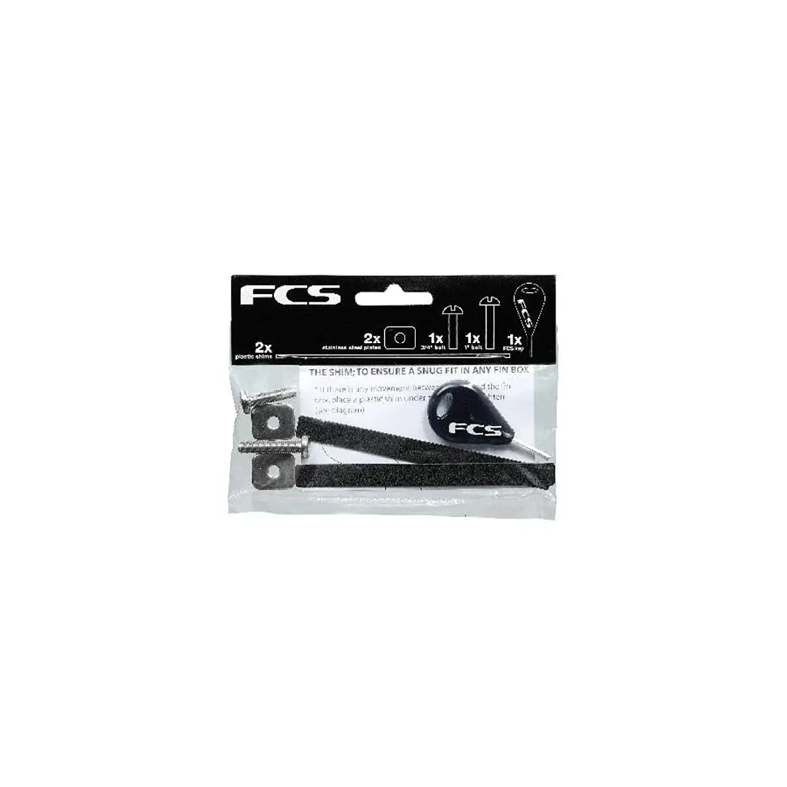Dv Fcs Peças Suplentes Longboard Spare Parts Kit 1
