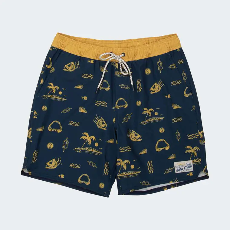 Boardshorts Salty Crew Mens Island Daze Elastic Boardshort 1