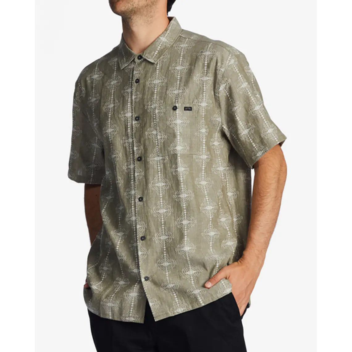 Camisa Billabong Sundays Jacquard Ss 3