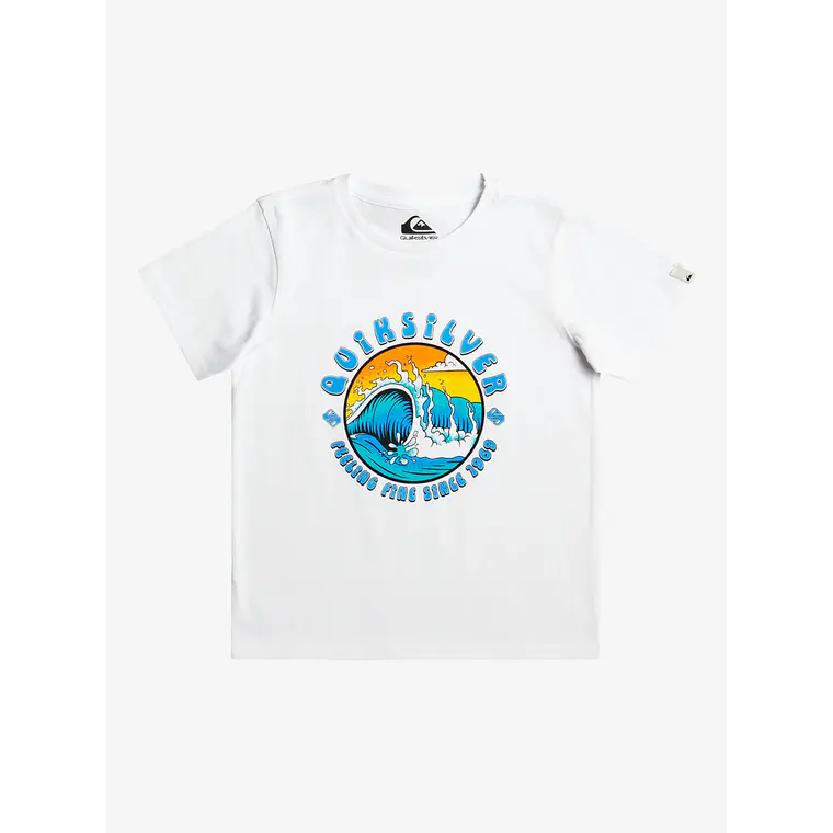 T-Shirt Quiksilver Kids Light Tunnel Ss Boy 1