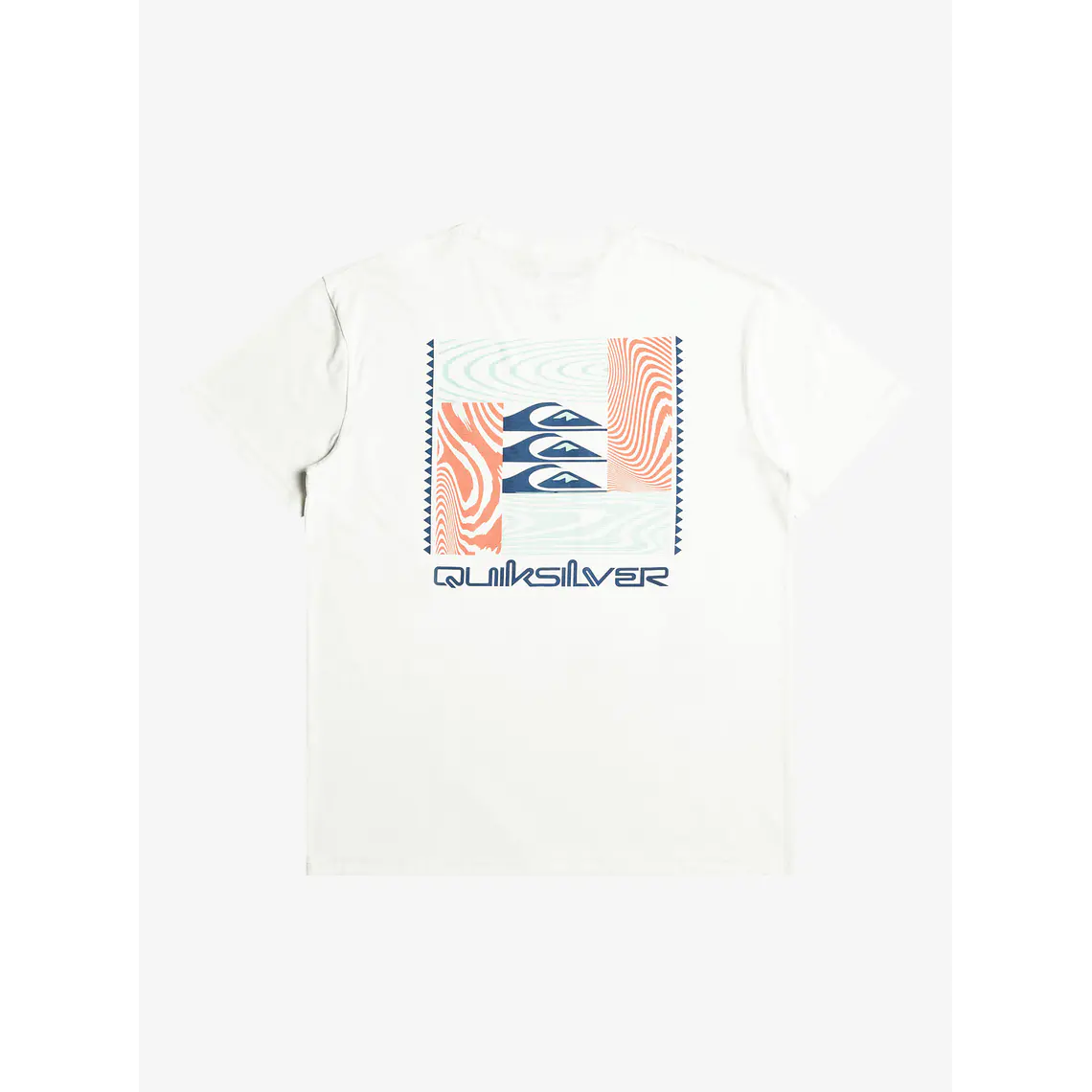 T-Shirt Quiksilver Mens Warped Patterns 1