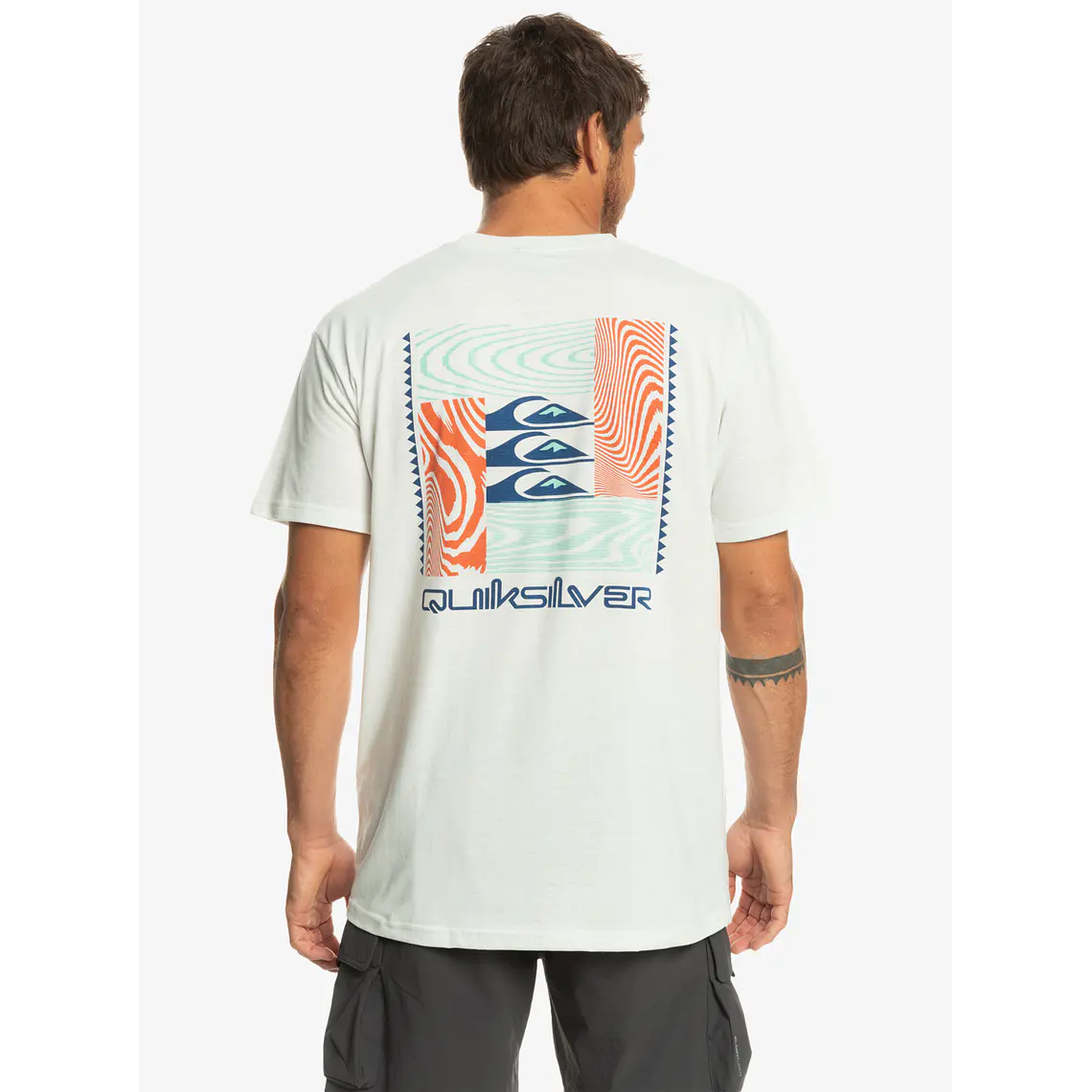 T-Shirt Quiksilver Mens Warped Patterns 3