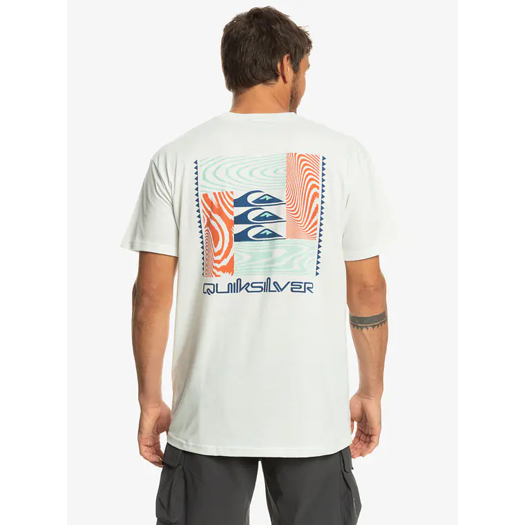 T-Shirt Quiksilver Mens Warped Patterns 3