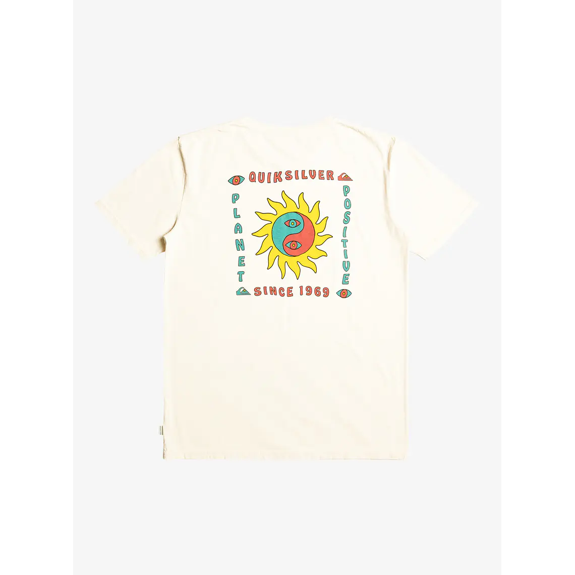 T-Shirt Quiksilver Mens Planet Positive Ss 1
