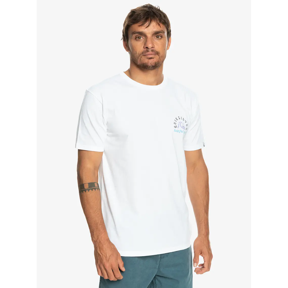 T-Shirt Quiksilver Mens The Original Barrel Ss 2