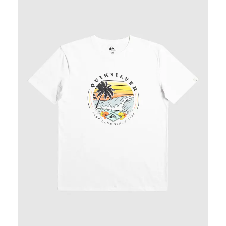T-Shirt Quiksilver Mens Qs Surf Club Ii Ss 1
