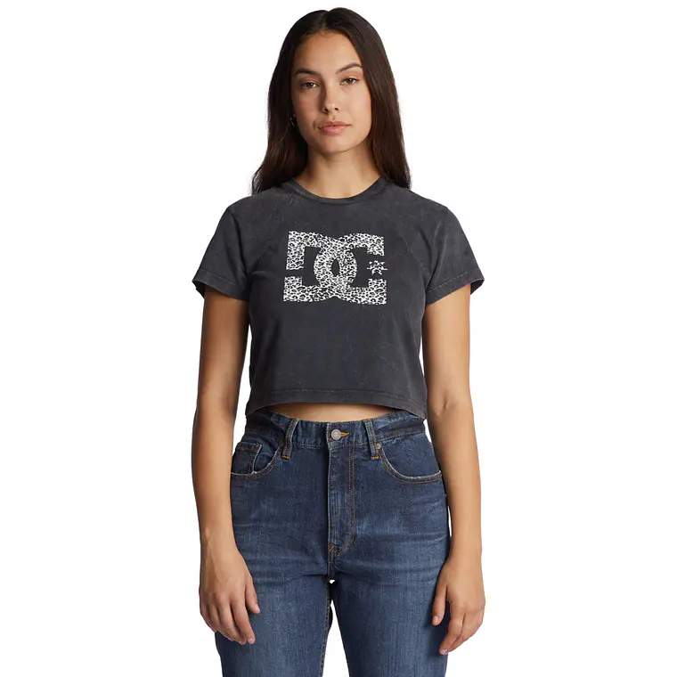 T-Shirt DC Wms Dc Star Fill Crop Tee 3