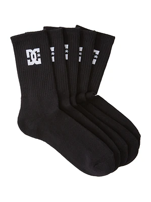 Meias DC Mens Spp Dc Crew 5Pk