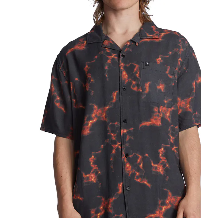 Camisa M/Curta DC Mens Tripped Vacation Shirt 3