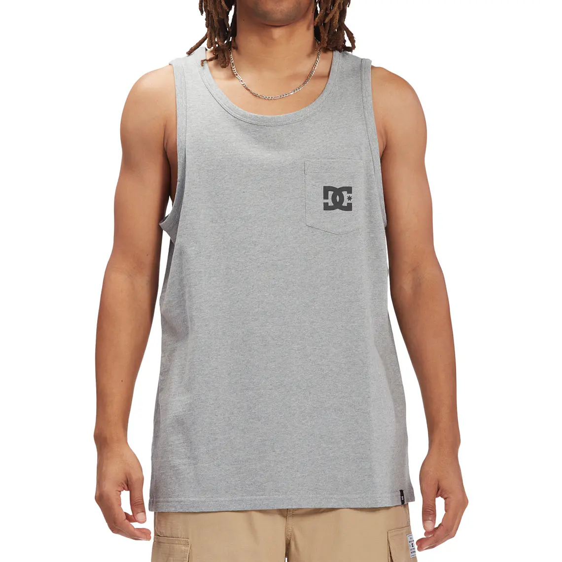 T-Shirt Alças DC Mens Dc Star Pocket Tt 3