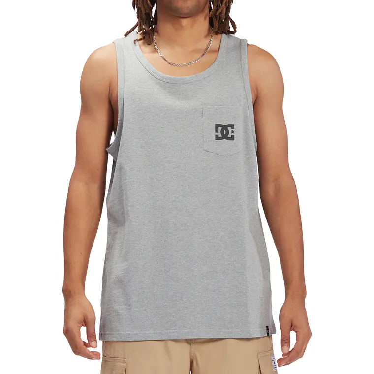 T-Shirt Alças DC Mens Dc Star Pocket Tt 3