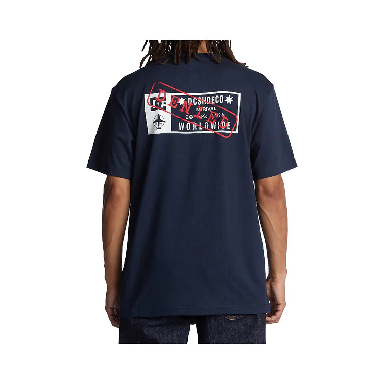 T-Shirt DC Mens Wes Traveler Hss S 1