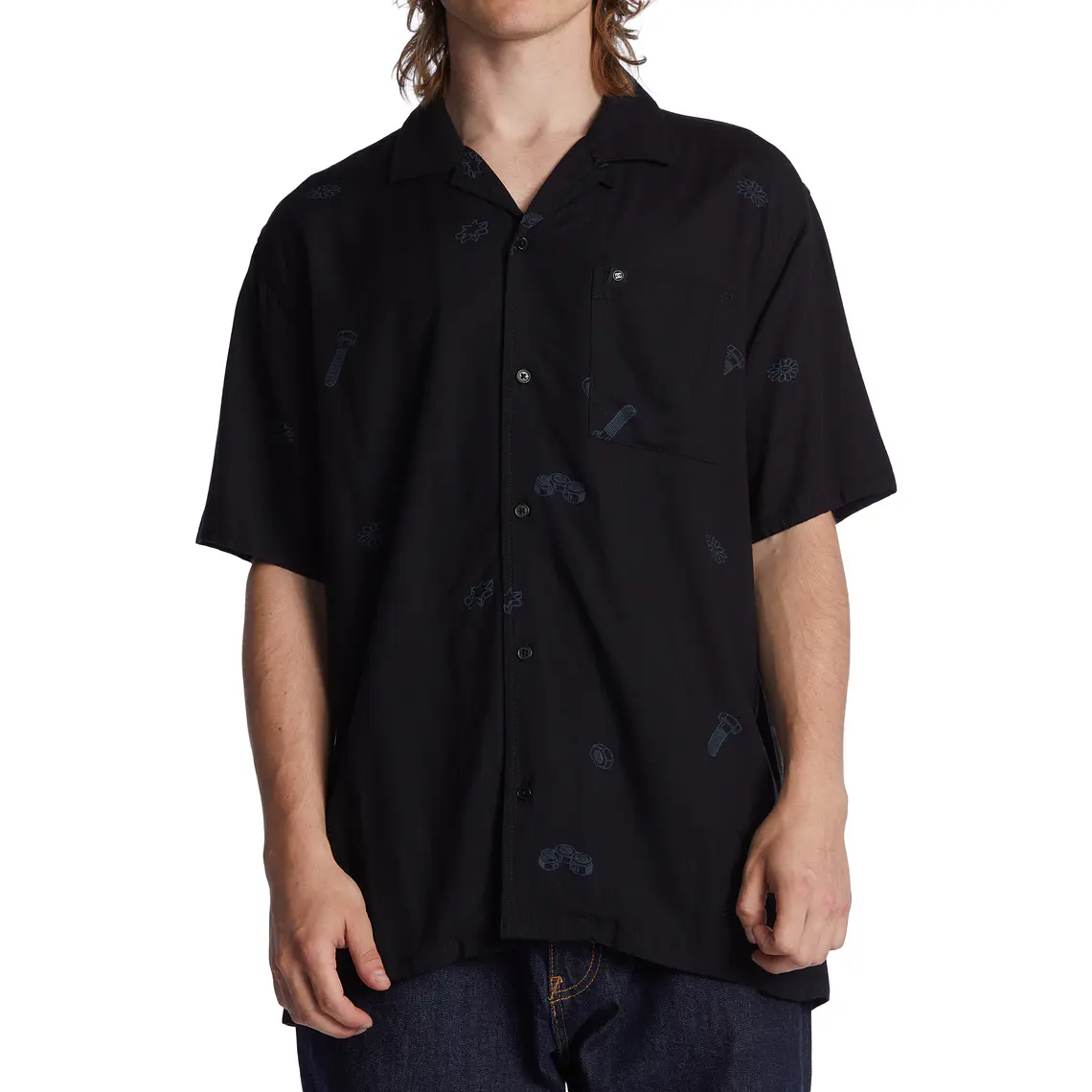 Camisa M/Curta DC Mens Tripped Vacation Shirt 3