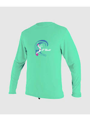 Licra Oneill Toddler Toddler O'Zone L/S Sun Shirt - Girls