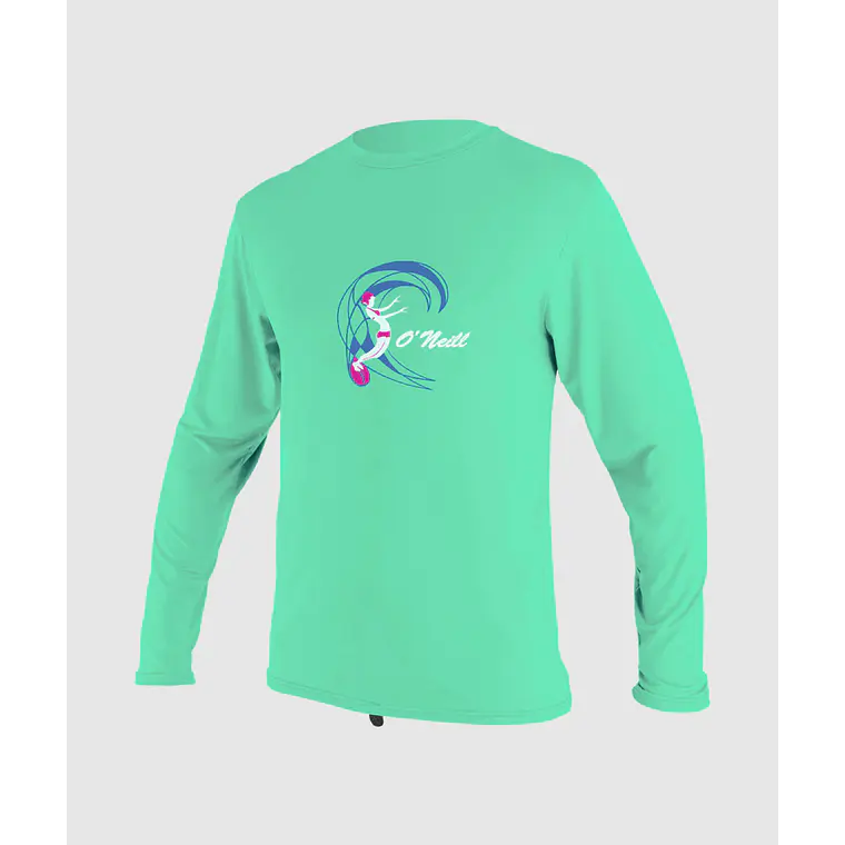 Licra Oneill Toddler Toddler O'Zone L/S Sun Shirt - Girls 1