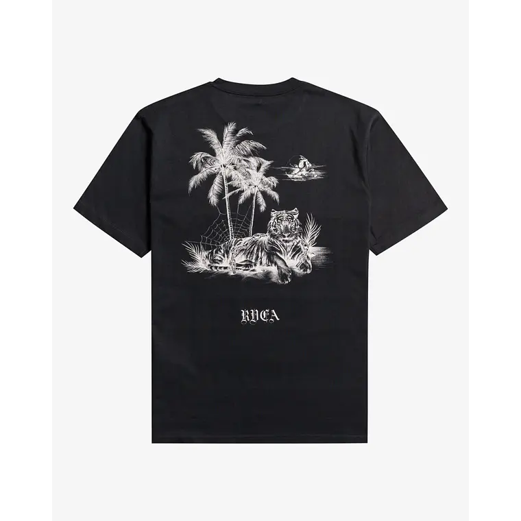 T-Shirt Rvca Tiger Beach 3