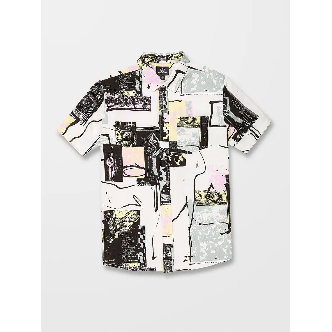 Camisa Volcom Mens V Ent Lp Woven Ss 3