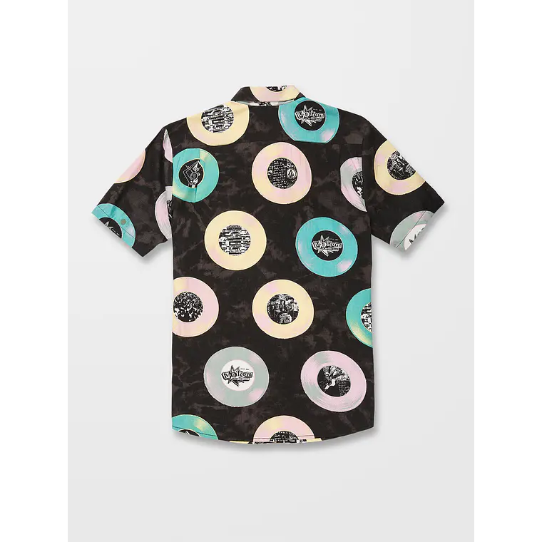 Camisa Volcom Mens V Ent Lp Woven Ss 5