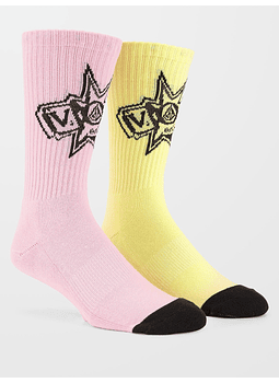 Meias Volcom Mens V Ent Sock Pr