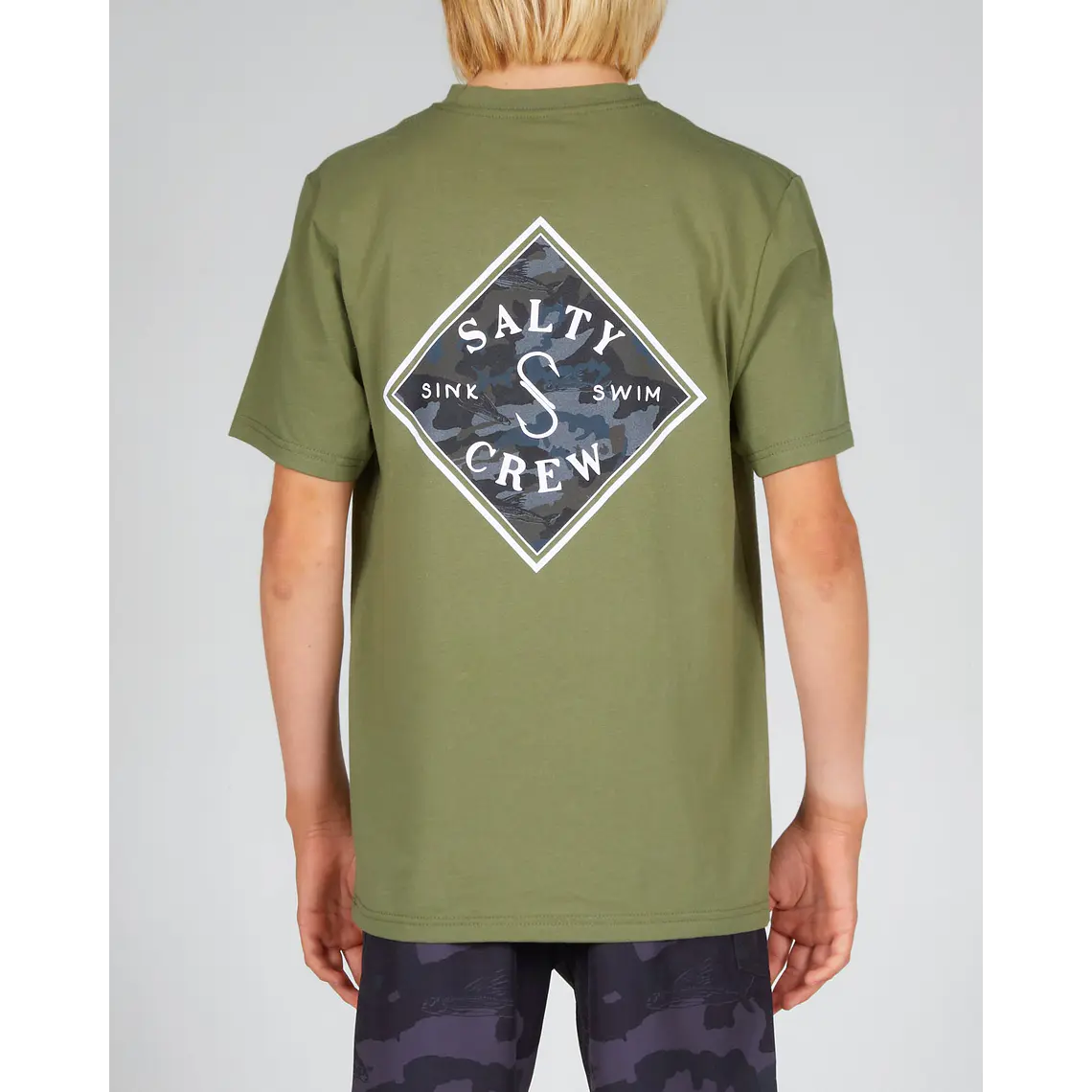 T-Shirt Salty Crew Kids Tippet Lineup Boys S/S Tee 1