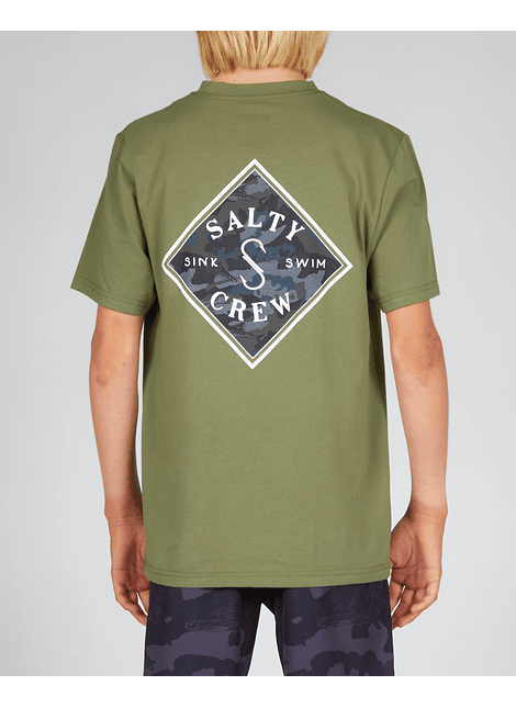 T-Shirt Salty Crew Kids Tippet Lineup Boys S/S Tee