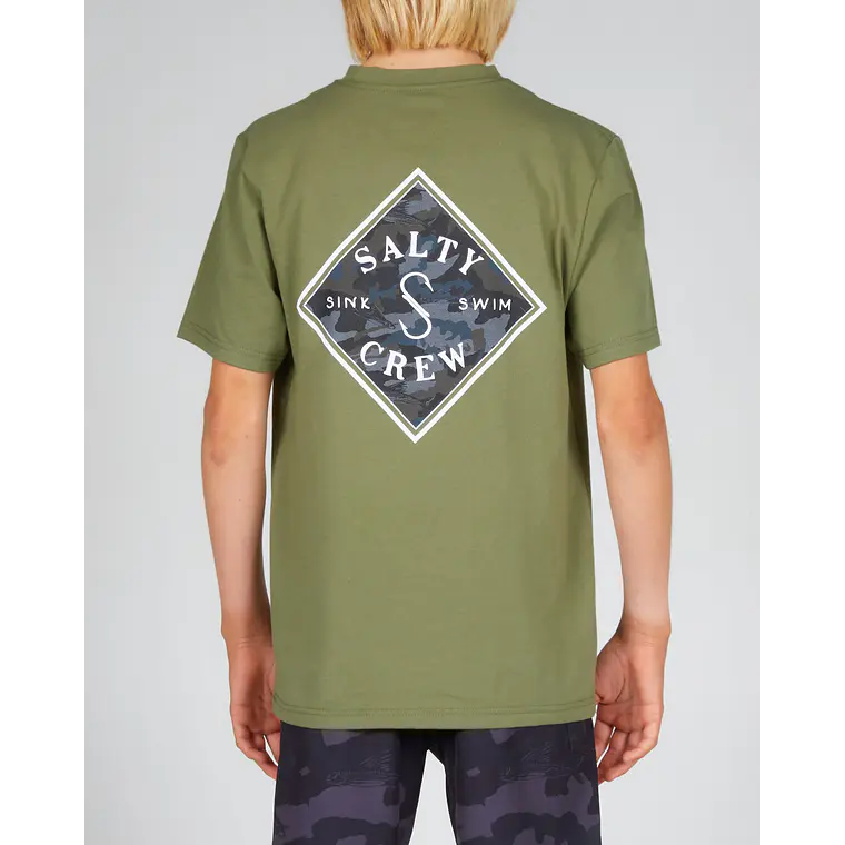 T-Shirt Salty Crew Kids Tippet Lineup Boys S/S Tee 1