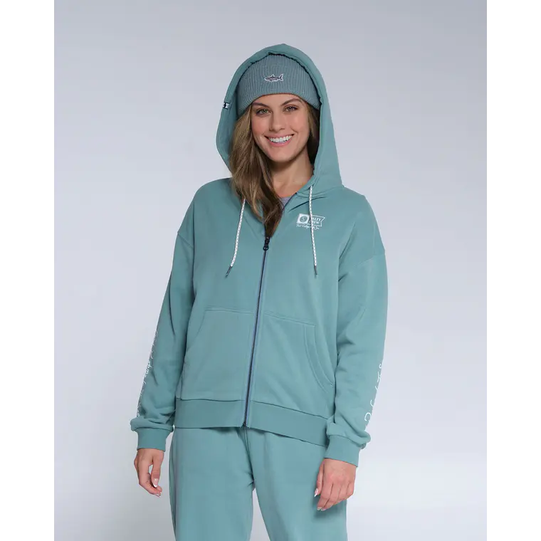 Sweat ZH Salty Crew Wms Alpha Zip Hoody 3