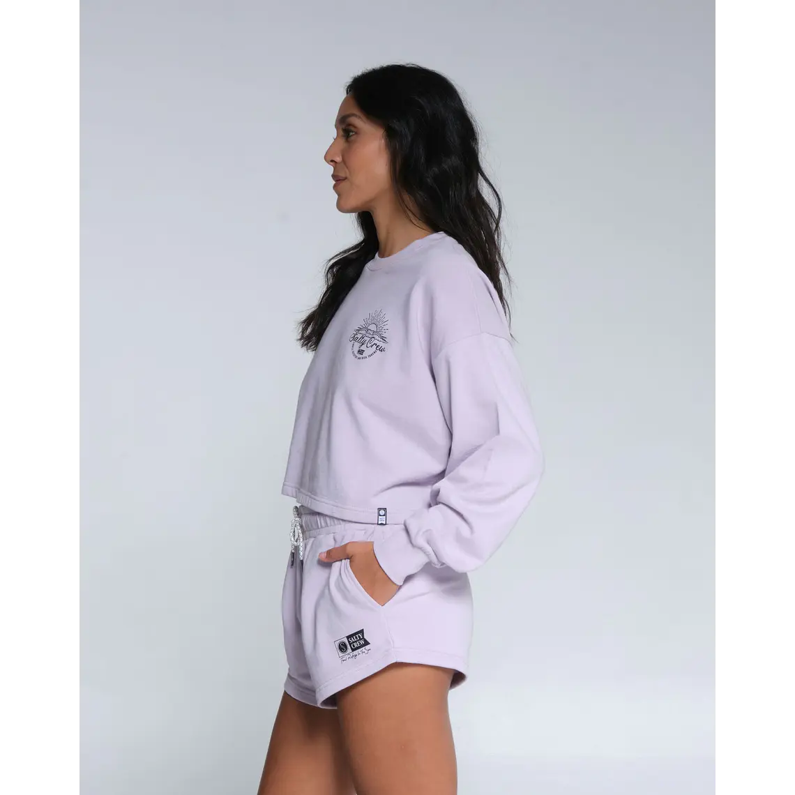Sweat Crew Salty Crew Wms Sand Set Crew 3