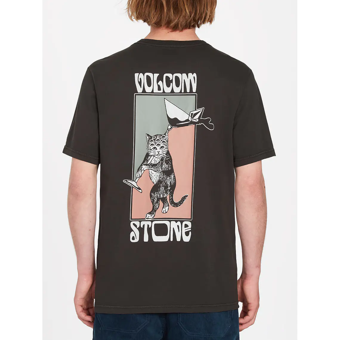 T-Shirt Volcom Mens Feline Sst 1