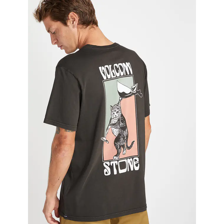T-Shirt Volcom Mens Feline Sst 3