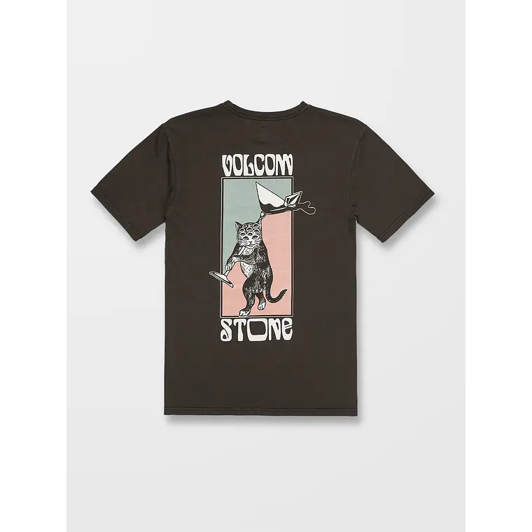 T-Shirt Volcom Mens Feline Sst 5