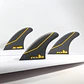 Quilha Fcs Ii Js Pc Carbon Medium Black Tri - Thumbnail 2