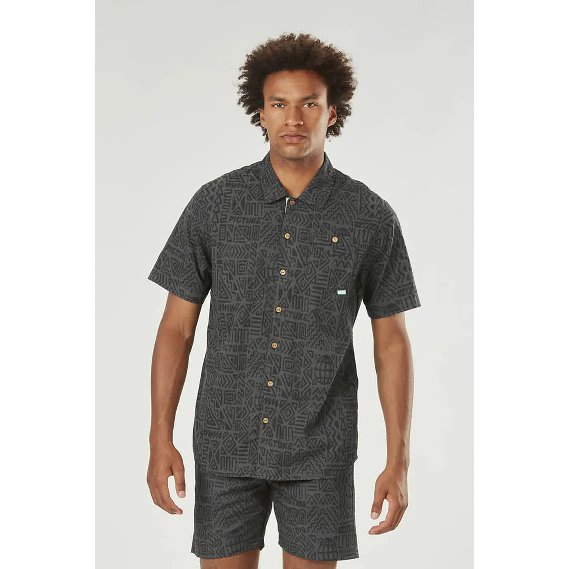Camisa M/Curta Picture Mens Mataikona Ss 1