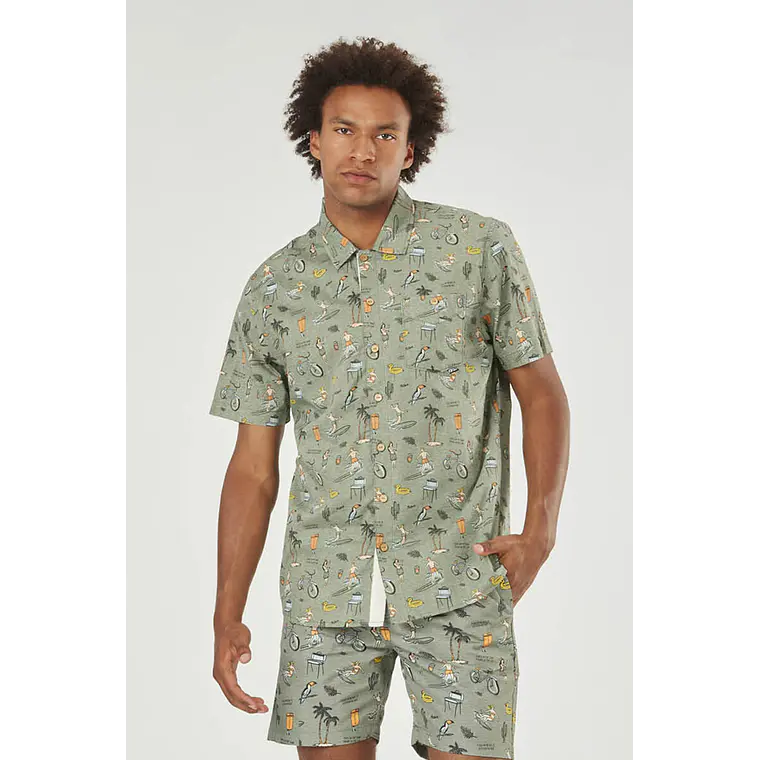 Camisa M/Curta Picture Mens Mataikona Ss 1