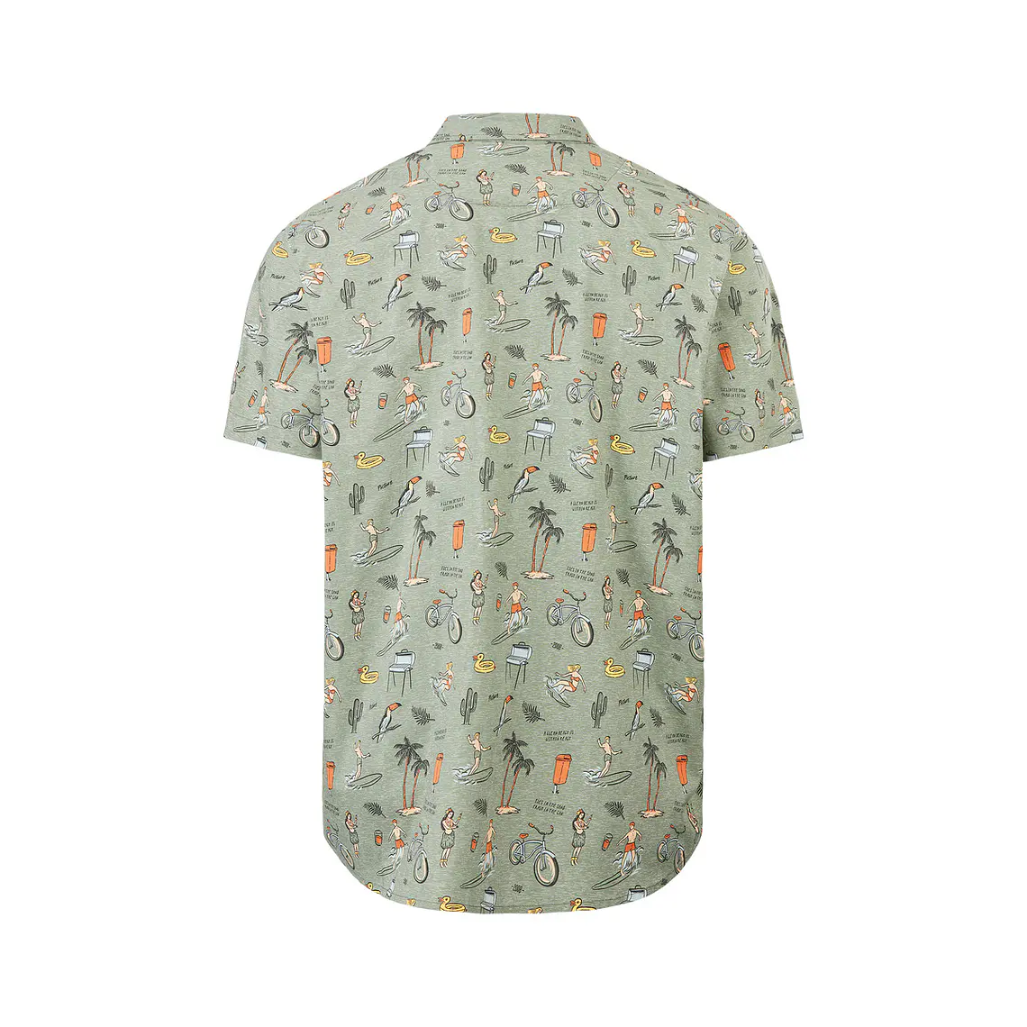 Camisa M/Curta Picture Mens Mataikona Ss 3