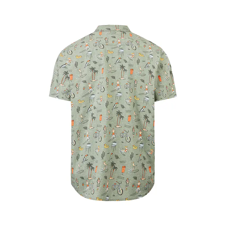 Camisa M/Curta Picture Mens Mataikona Ss 3