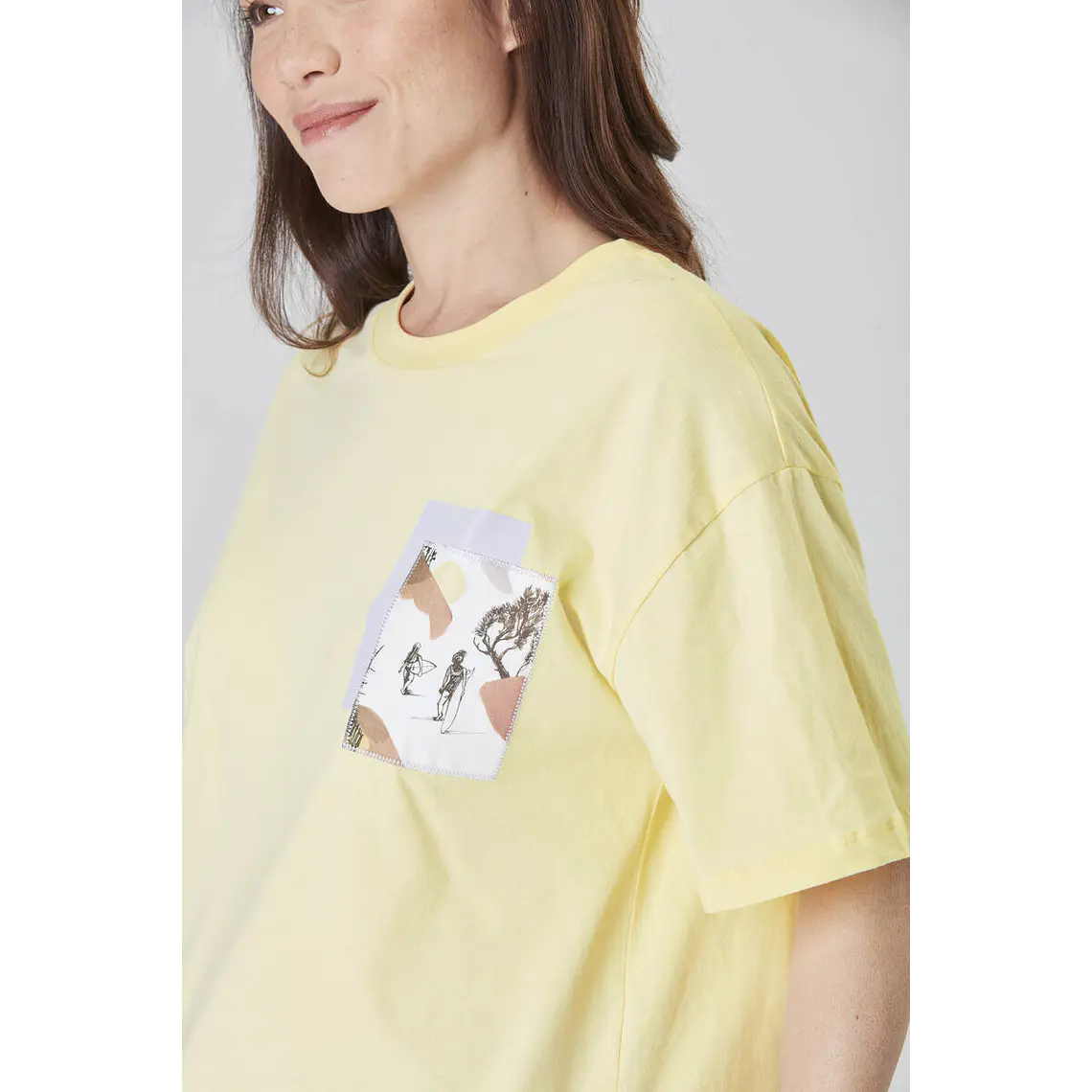 T-Shirt Picture Wms Bleik Tee 1