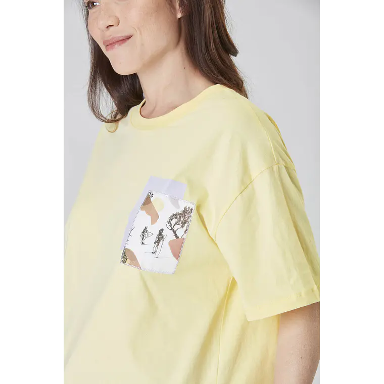 T-Shirt Picture Wms Bleik Tee 1