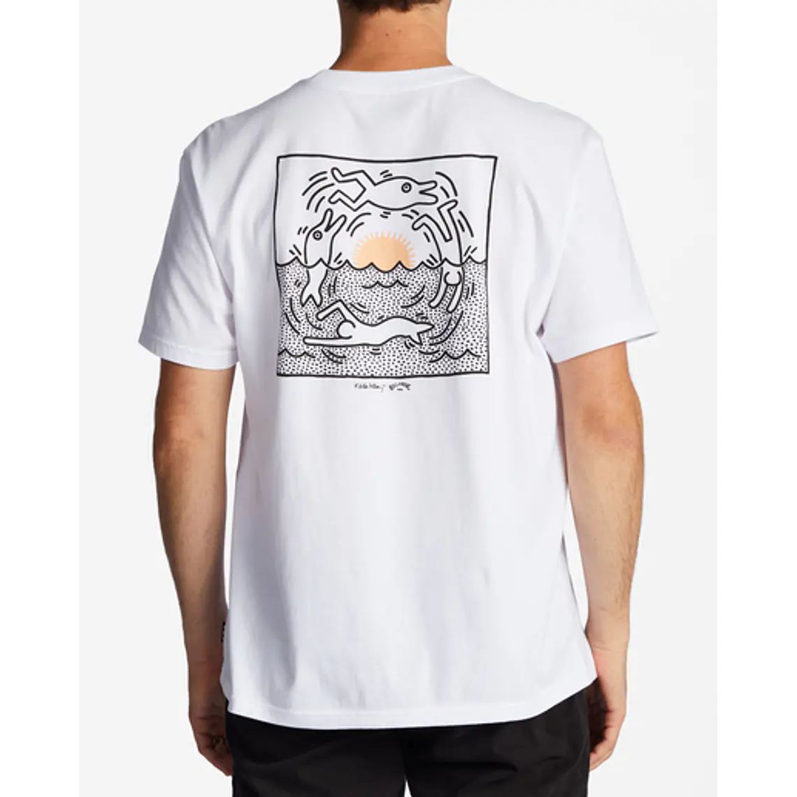 T-Shirt Billabong Cycle Keith Harring 1