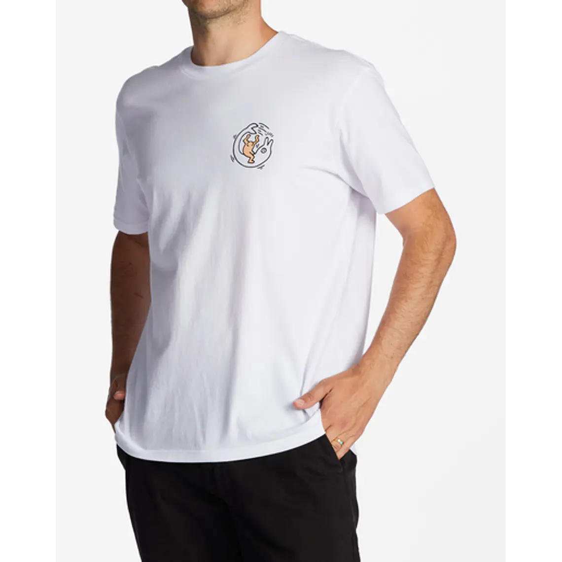 T-Shirt Billabong Cycle Keith Harring 2