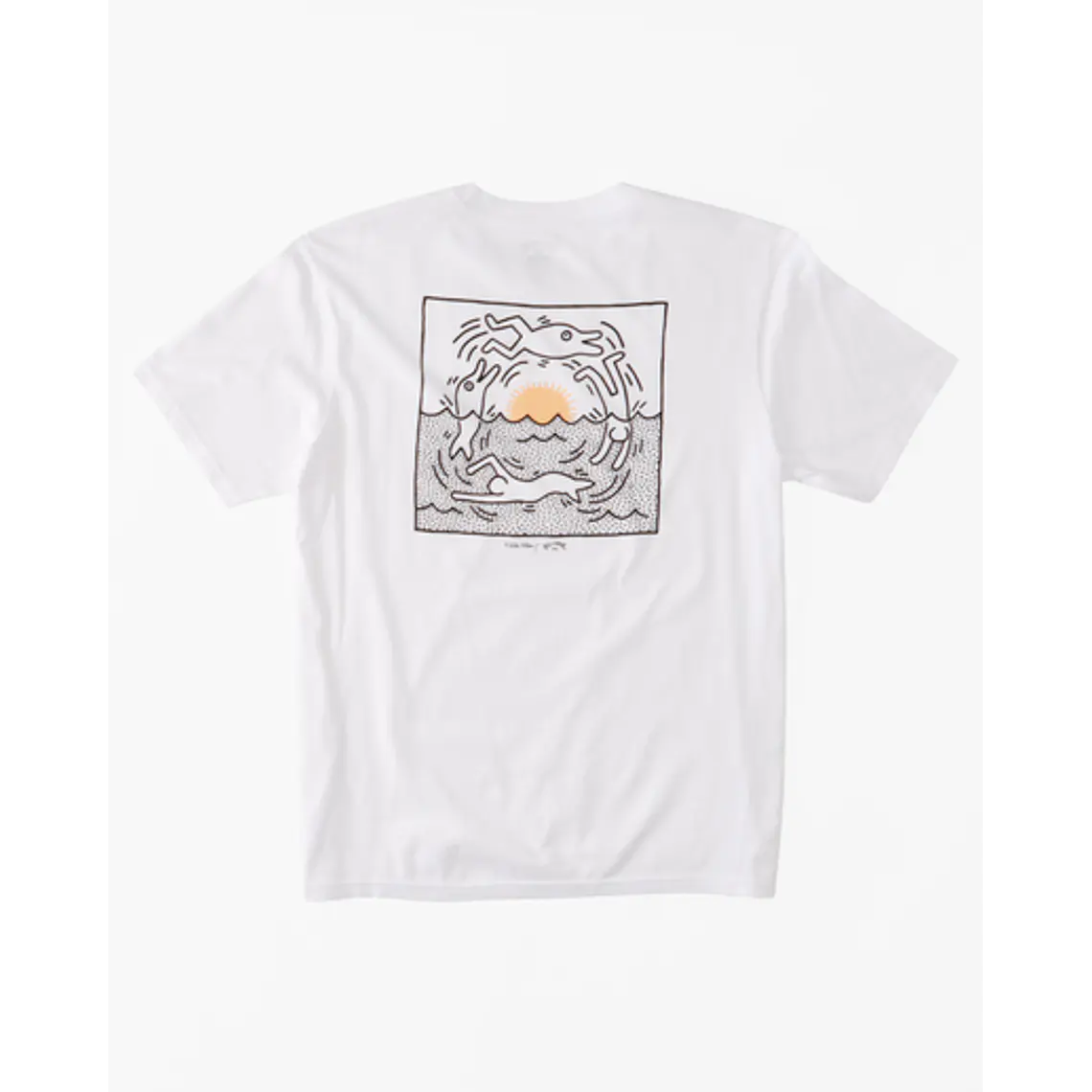 T-Shirt Billabong Cycle Keith Harring 3