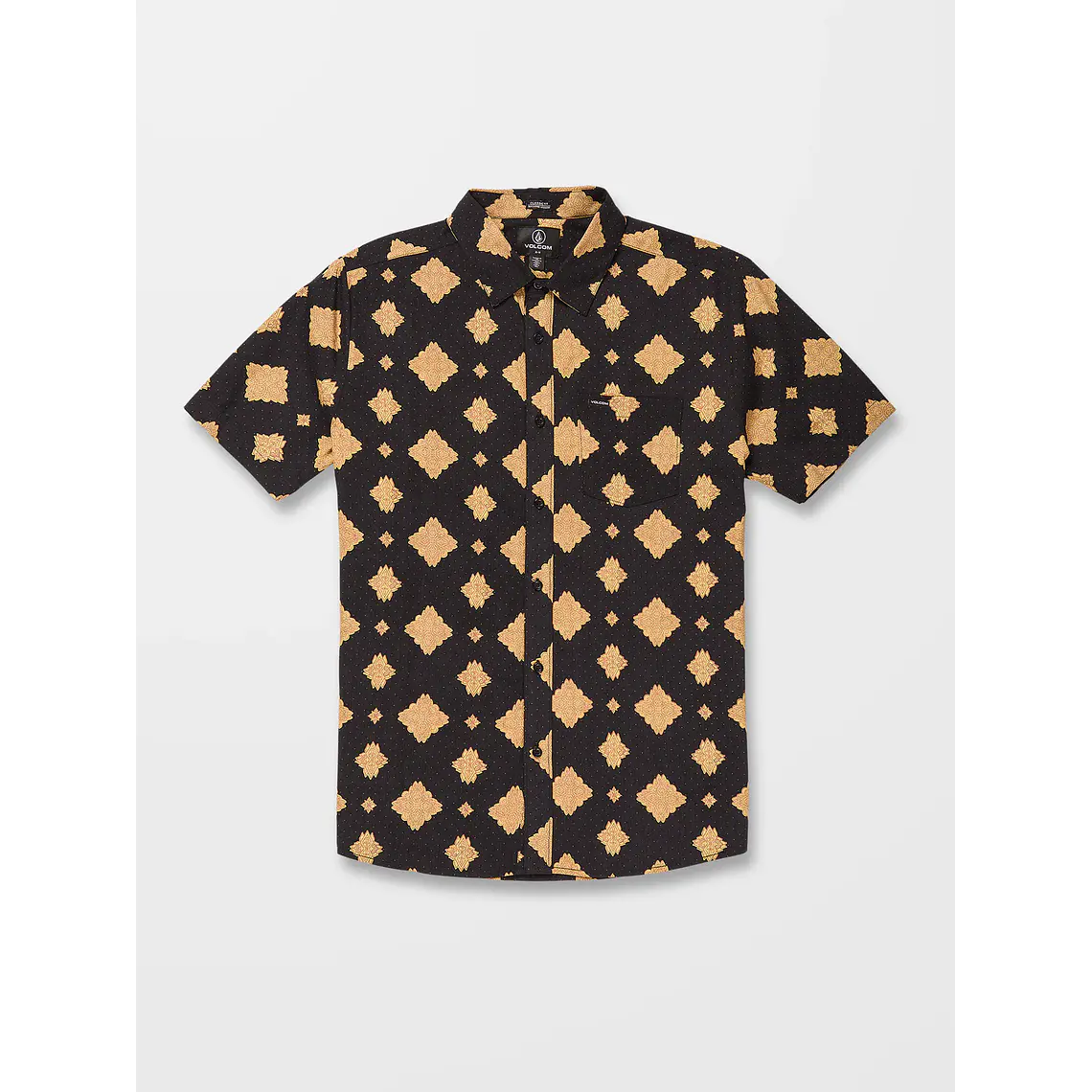 Camisa Volcom Mens Grit Mandala Ss 3