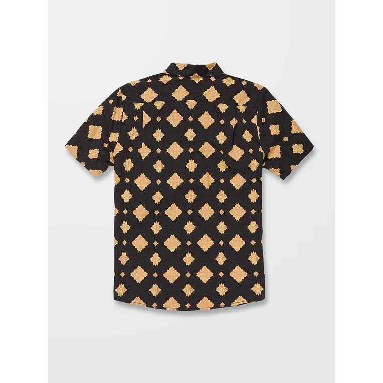 Camisa Volcom Mens Grit Mandala Ss 4