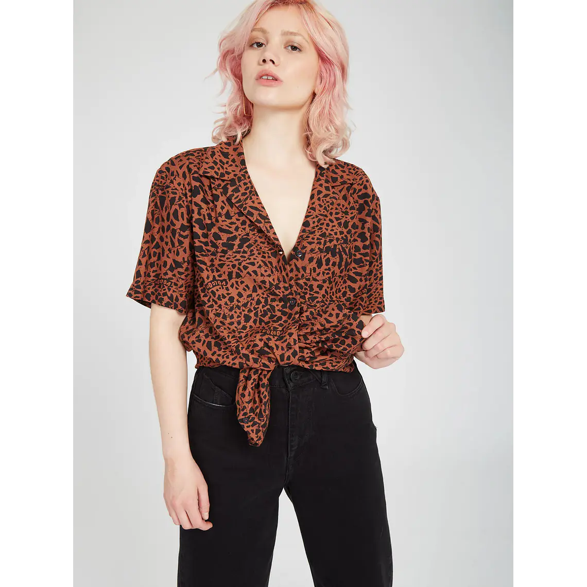 Camisa Volcom Wms Dino Tea Tunic 3