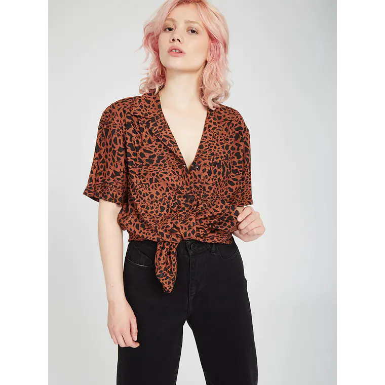 Camisa Volcom Wms Dino Tea Tunic 3