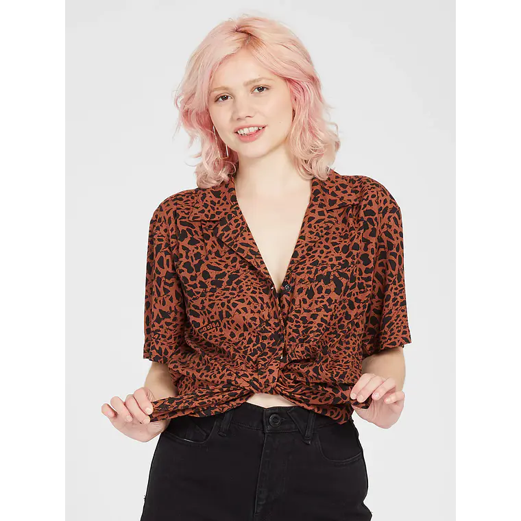 Camisa Volcom Wms Dino Tea Tunic 4